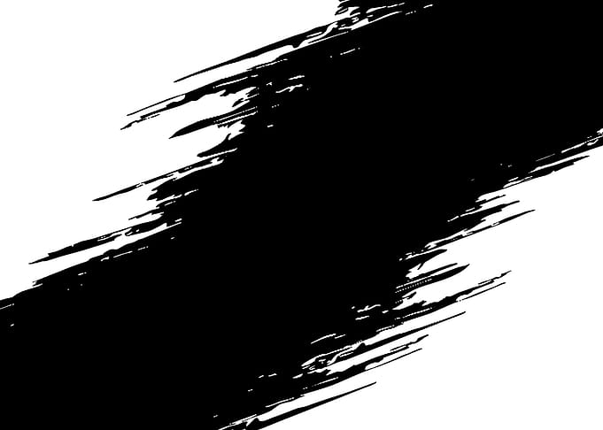 Abstract Black Brush Stroke Background