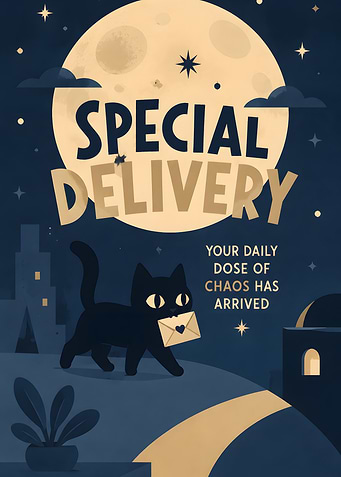 Black Cat Special Delivery