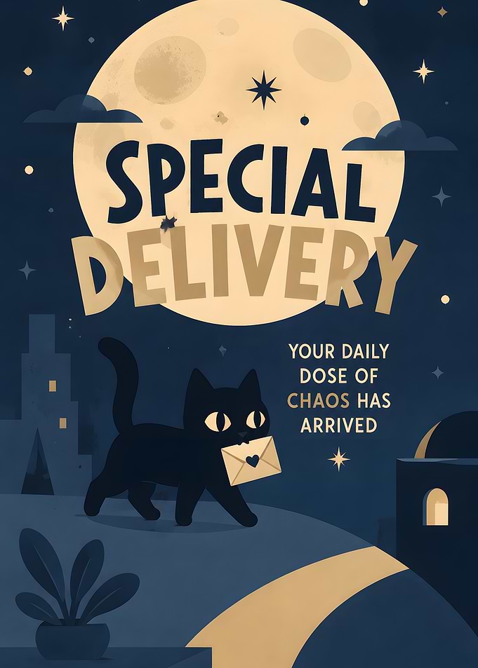 Black Cat Special Delivery
