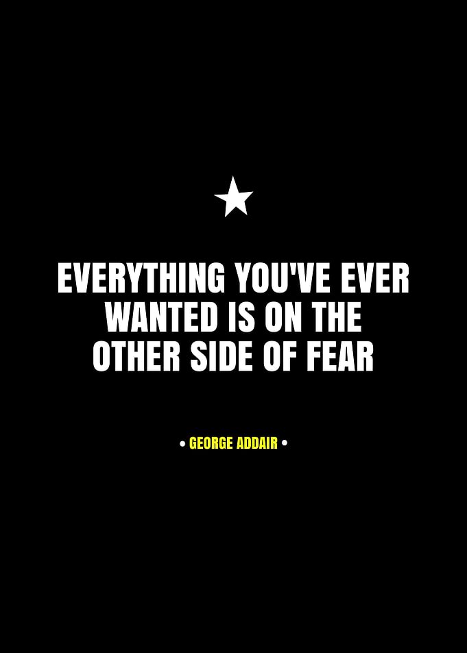 Inspirational Quote About Fear