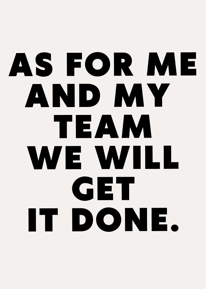 Teamwork Makes the Dream Work Quote