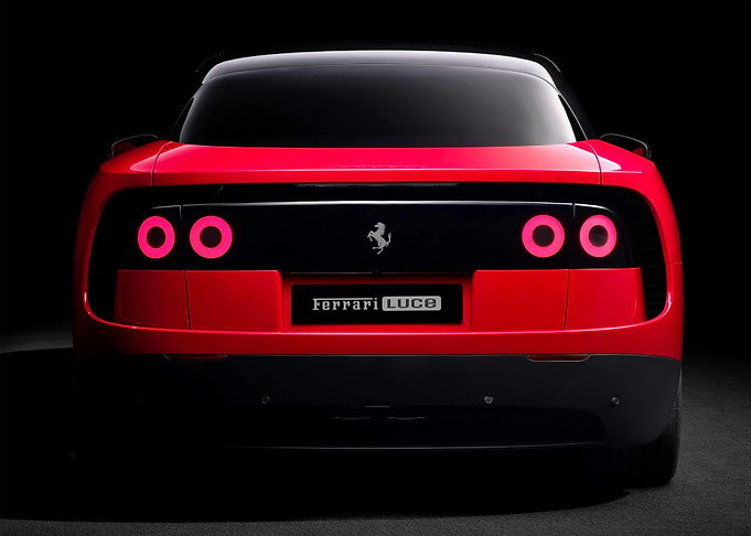 Ferrari Luce Rear View