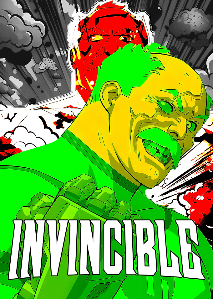 Invincible Comic Cover