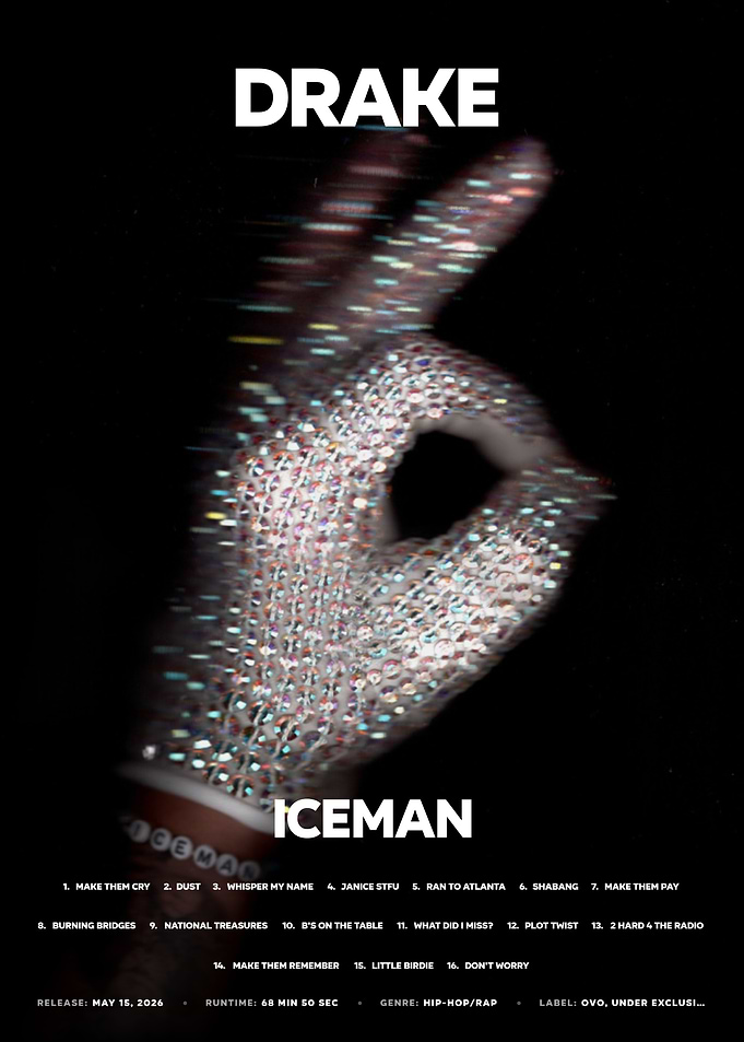 Drake Iceman Album Cover