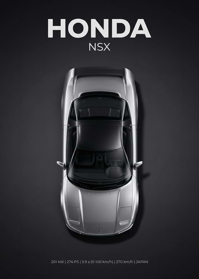 Honda NSX Top View