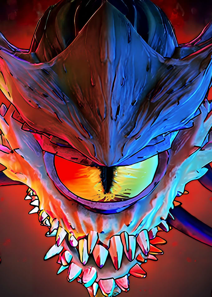 Demonic Creature Close-Up