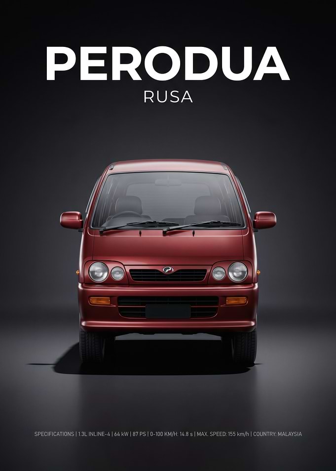 Perodua Rusa car