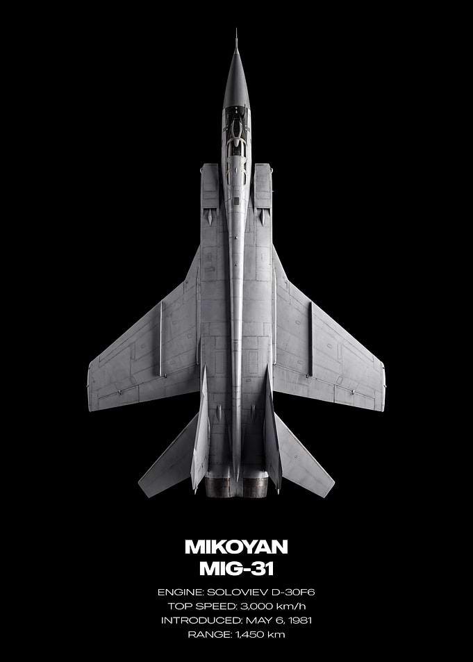 Mikoyan MiG-31 Fighter Jet