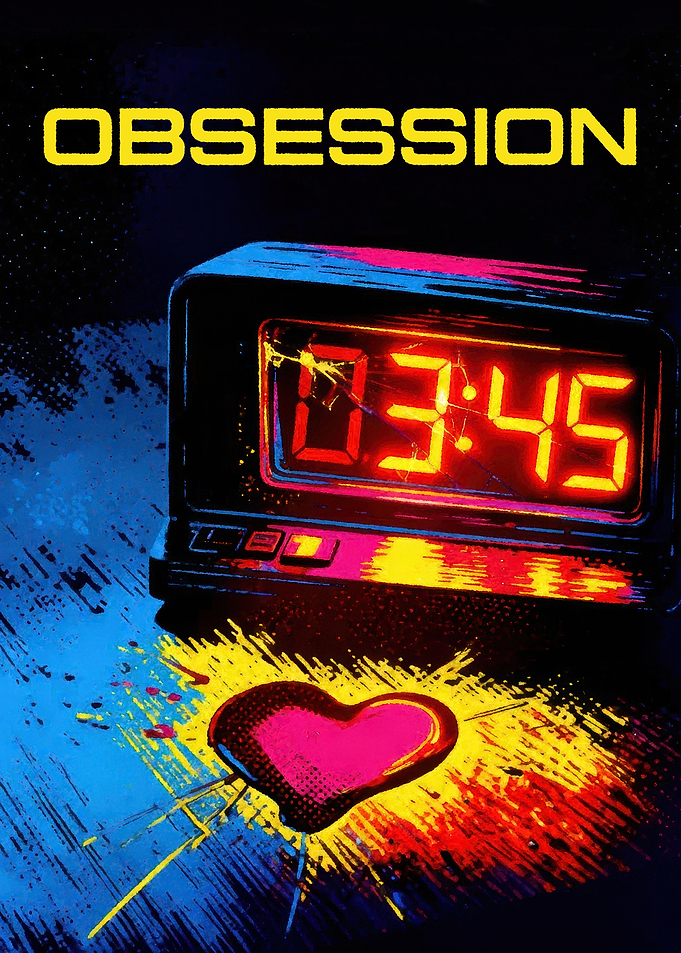 Obsession Digital Alarm Clock Heart