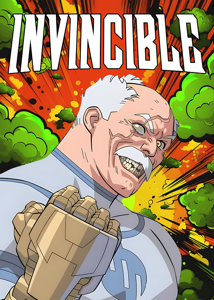 Invincible Comic Cover Art