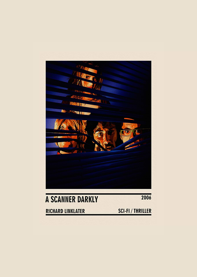 A Scanner Darkly Movie Poster