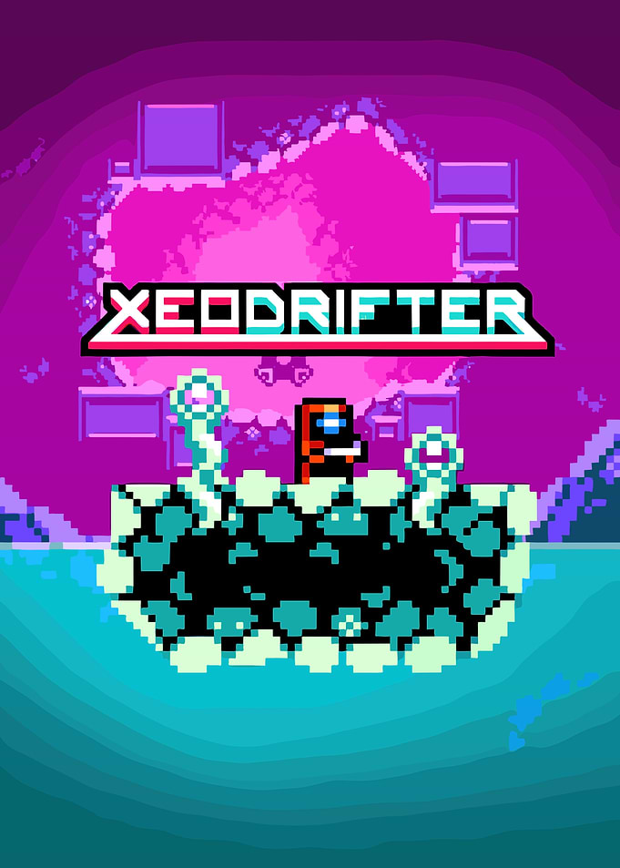 Xeodrifter Pixel Art Game Cover