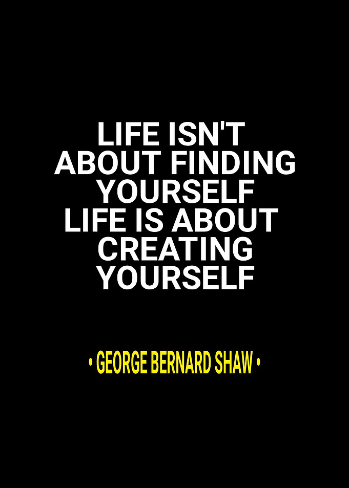Life Isn't About Finding Yourself
