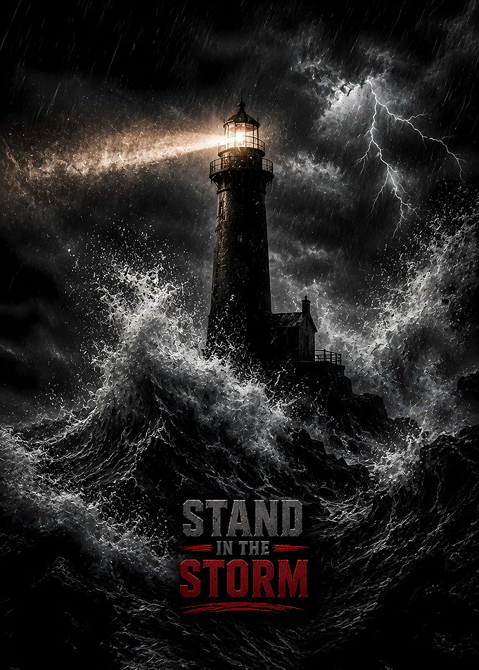 Lighthouse in a Storm