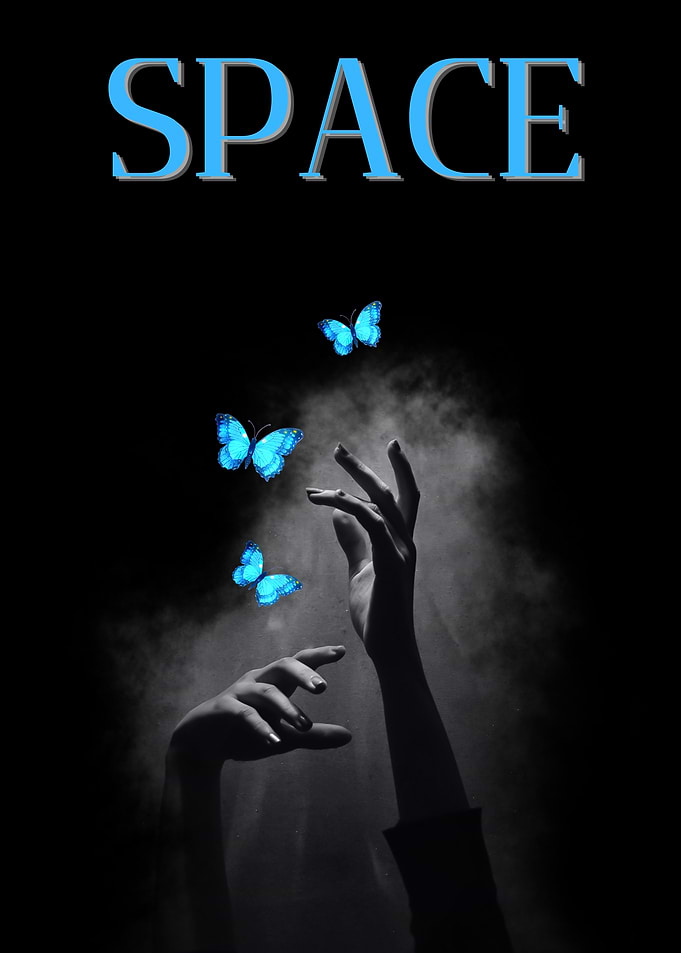 Space Butterflies and Hands