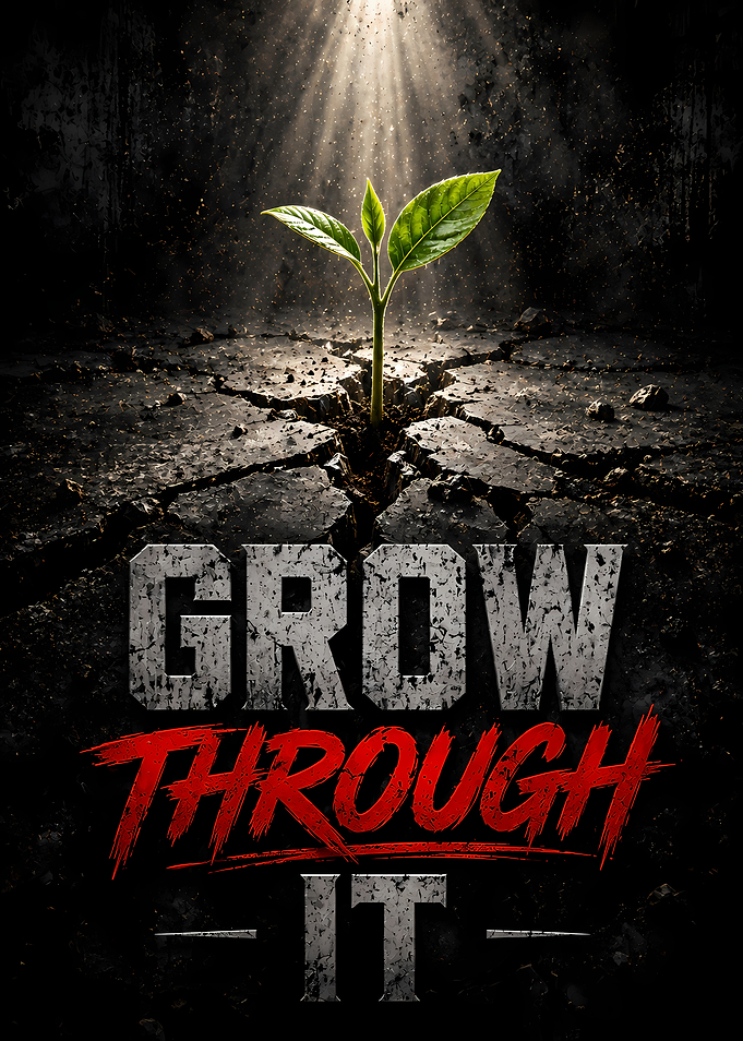 Plant Growing Through Cracked Ground