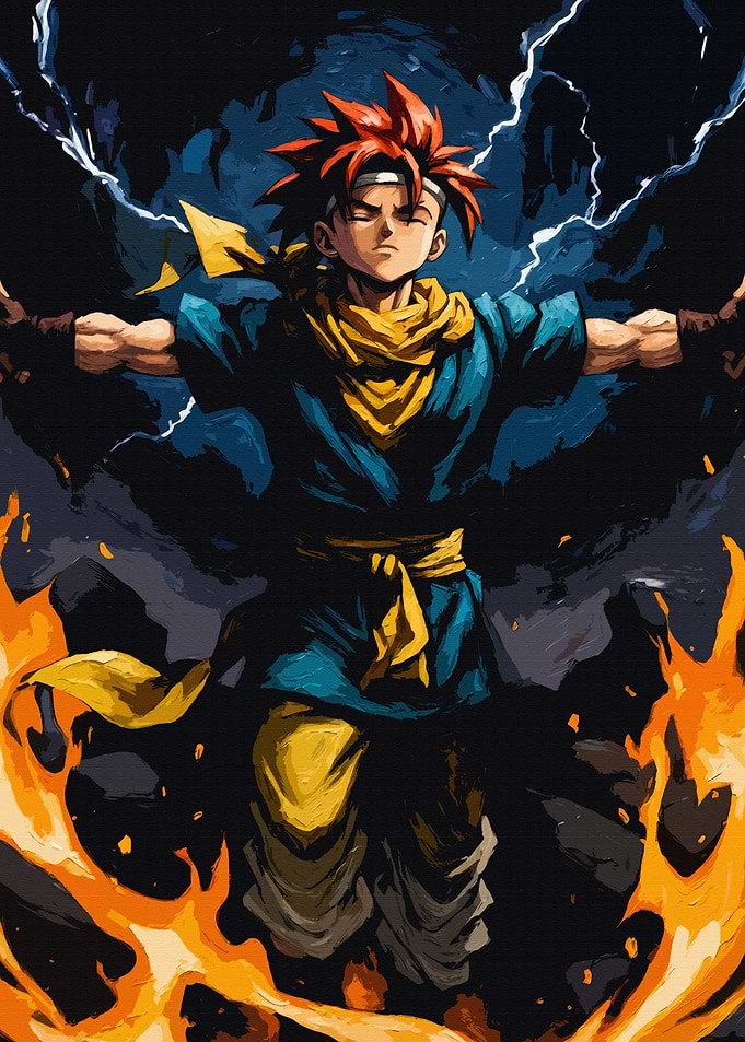 Chrono Trigger Game Art