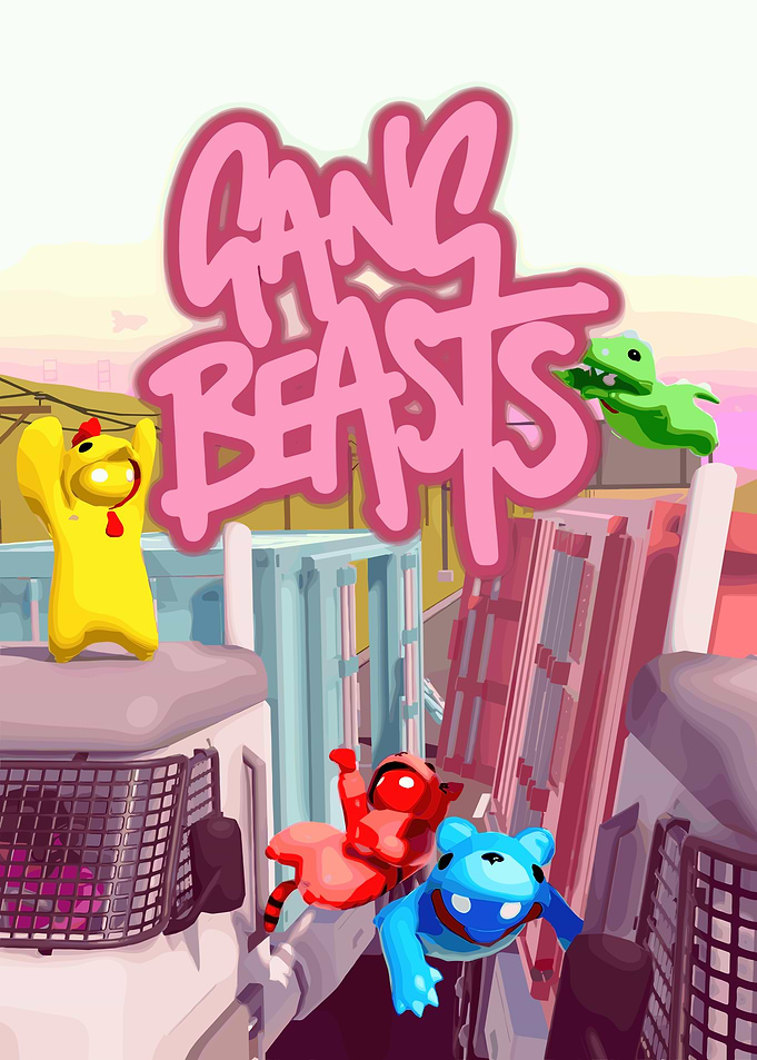 Gang Beasts Game Cover Art