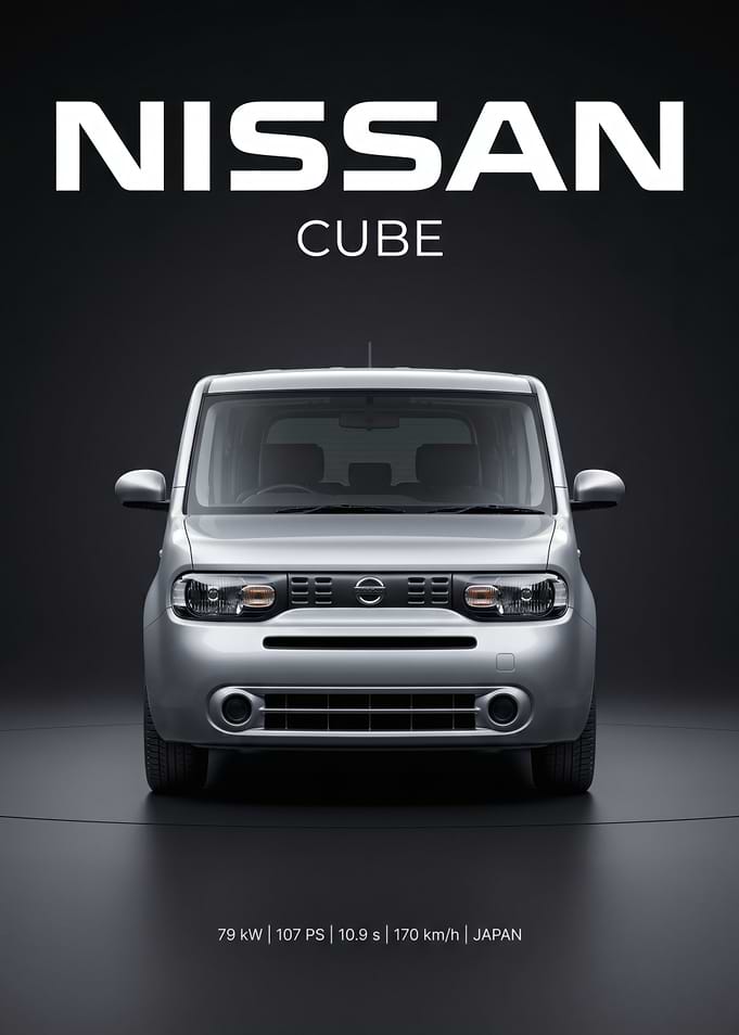 Nissan Cube Car Advertisement