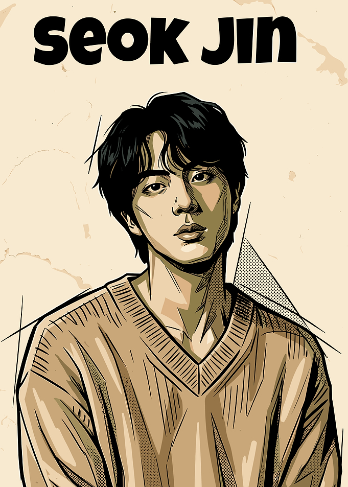 Seok Jin Portrait