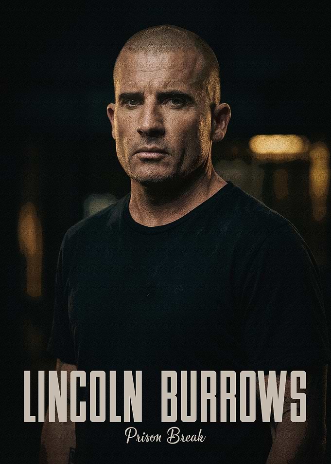 Lincoln Burrows Prison Break Poster