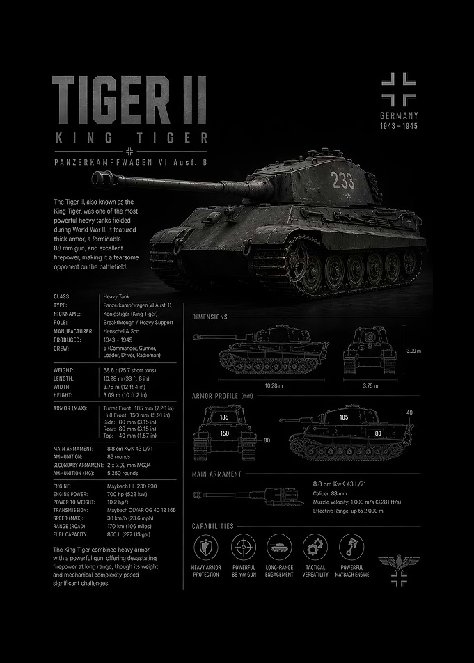 Tiger II King Tiger Tank