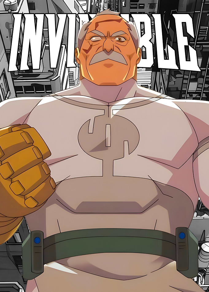 Invincible Comic Character Portrait