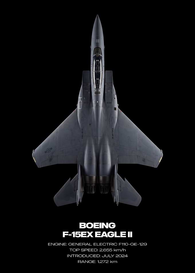 Boeing F-15EX Eagle II Jet