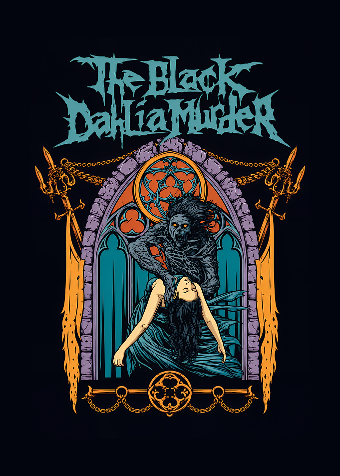 The Black Dahlia Murder Gothic Art