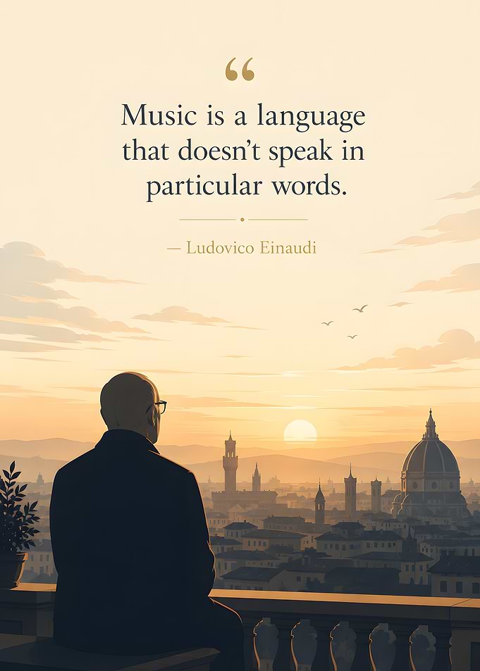 Music is a language quote