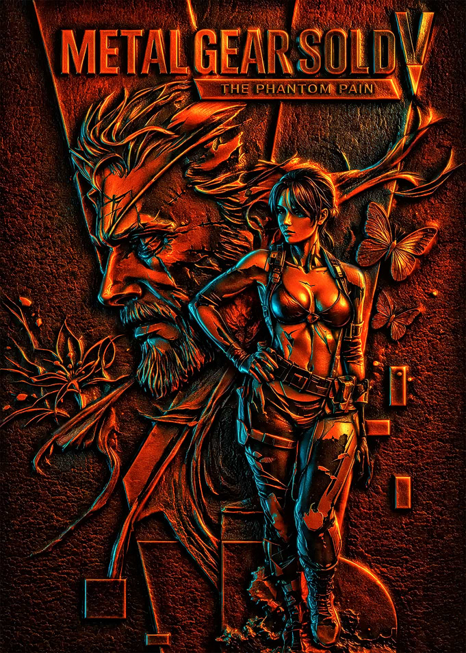 Metal Gear Solid V The Phantom Pain Poster
