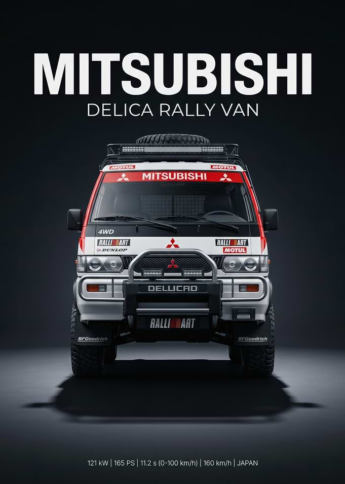 Mitsubishi Delica Rally Van