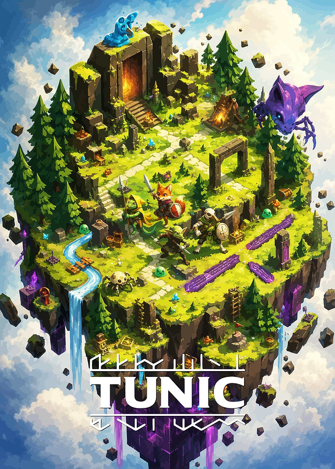 Tunic Game Art