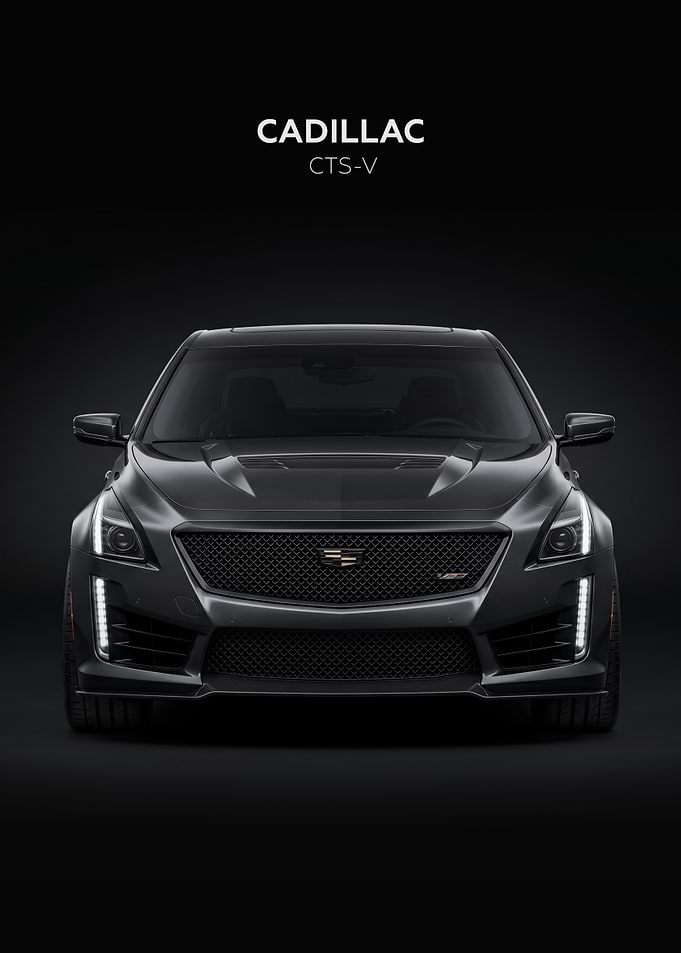 Cadillac CTS-V Front Dark