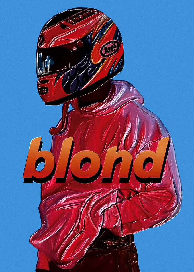 Frank Ocean Blond Album Cover