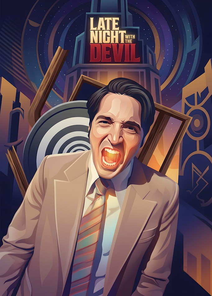 Late Night with the Devil Poster