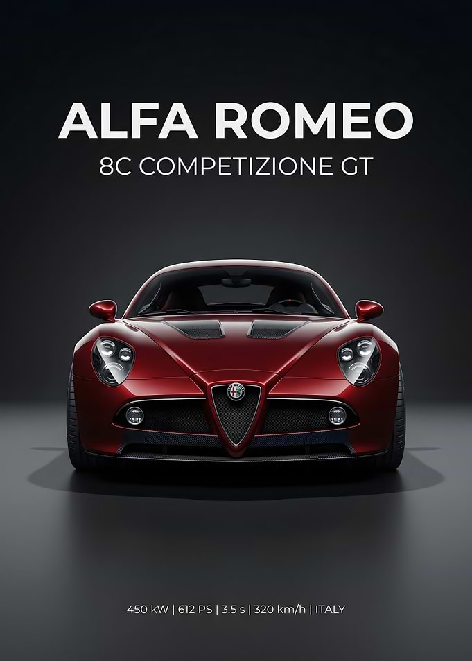 Alfa Romeo 8C Competizione GT