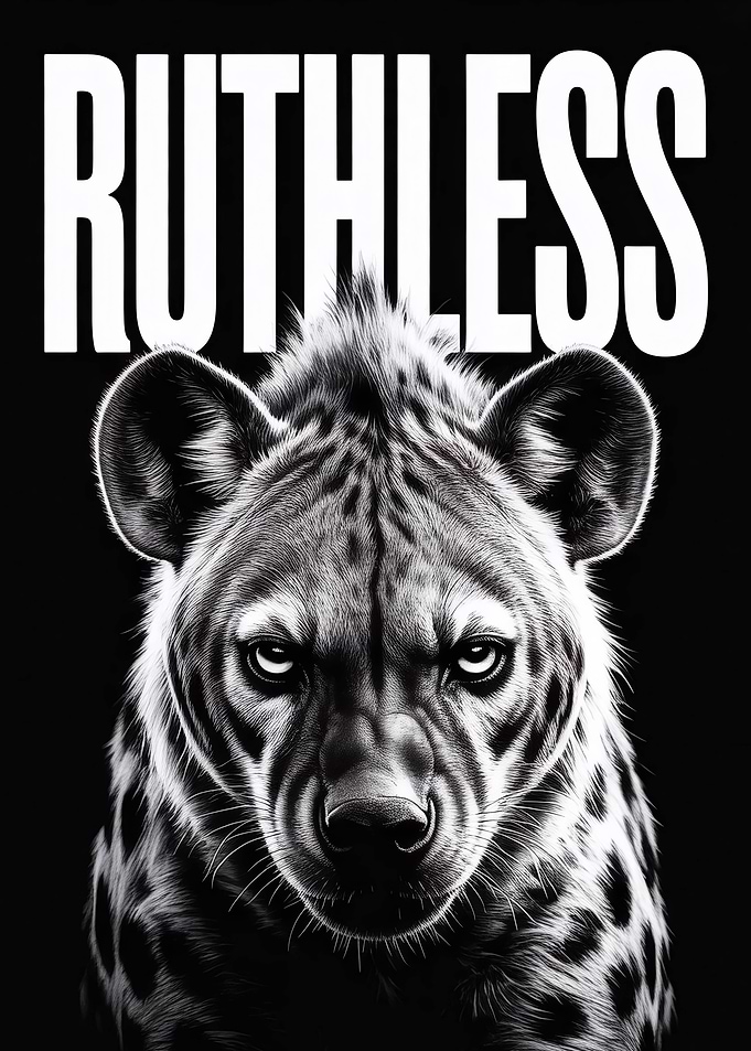 Ruthless Hyena Portrait