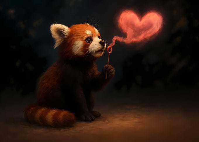 In the Darkness, a Spark of Love Takes Shape