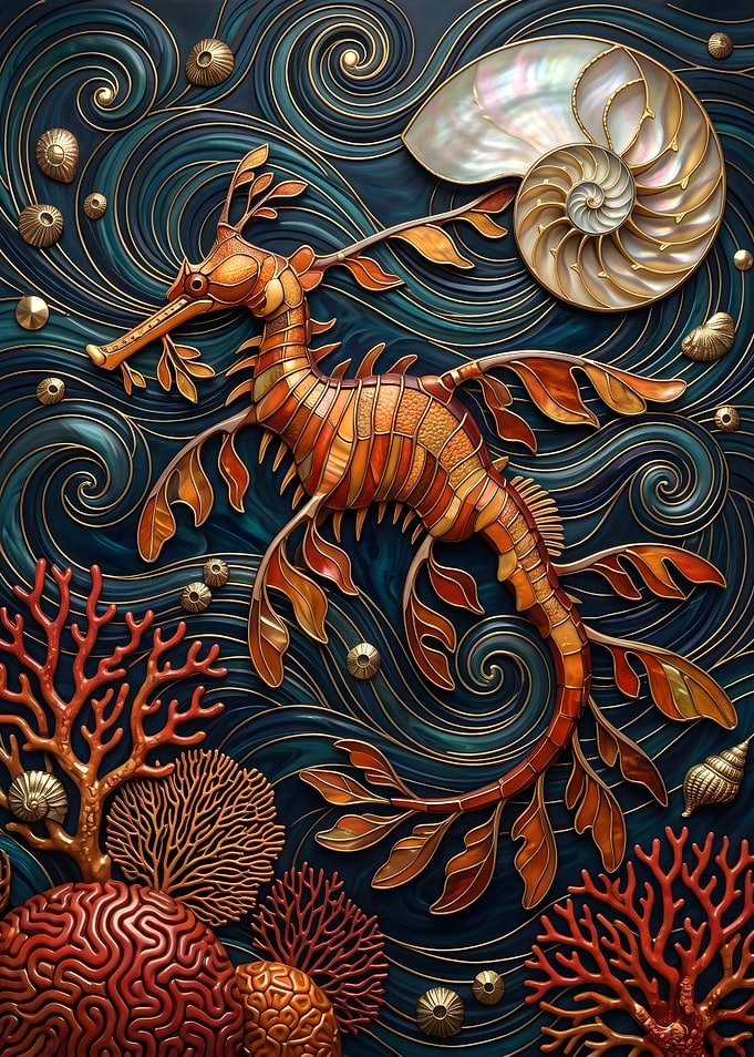 Sea Dragon and Nautilus