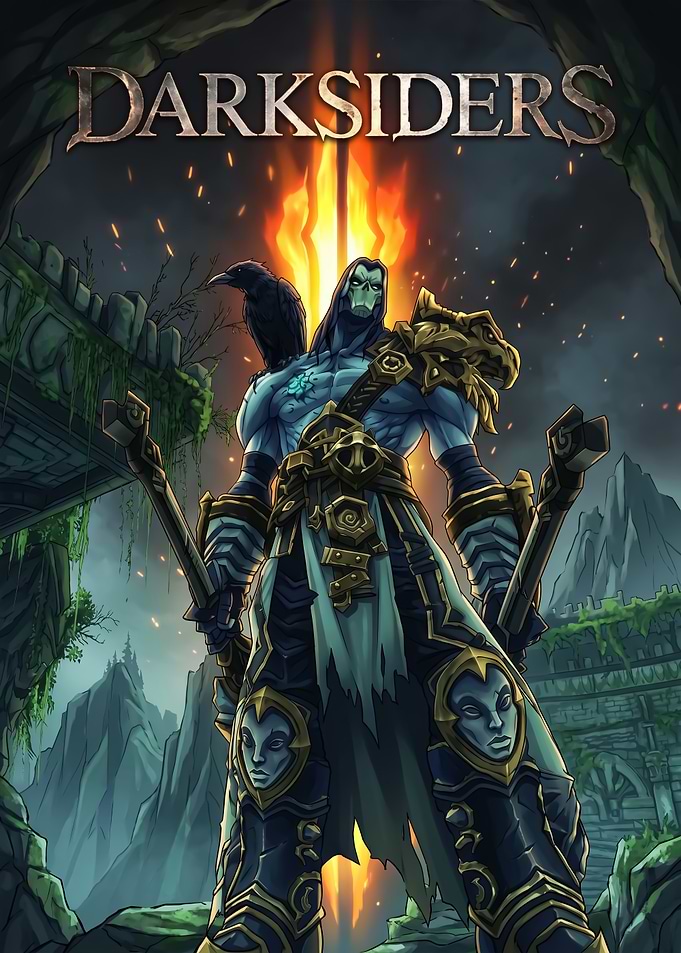 Darksiders Game Cover Art