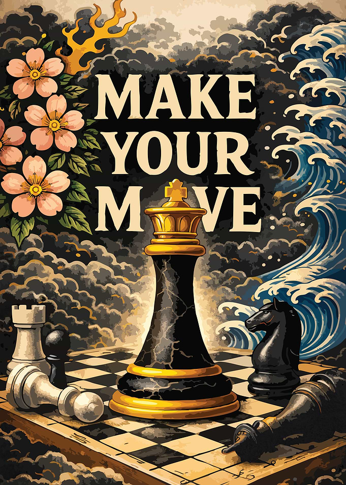 Make Your Move Chess Motivation For Success