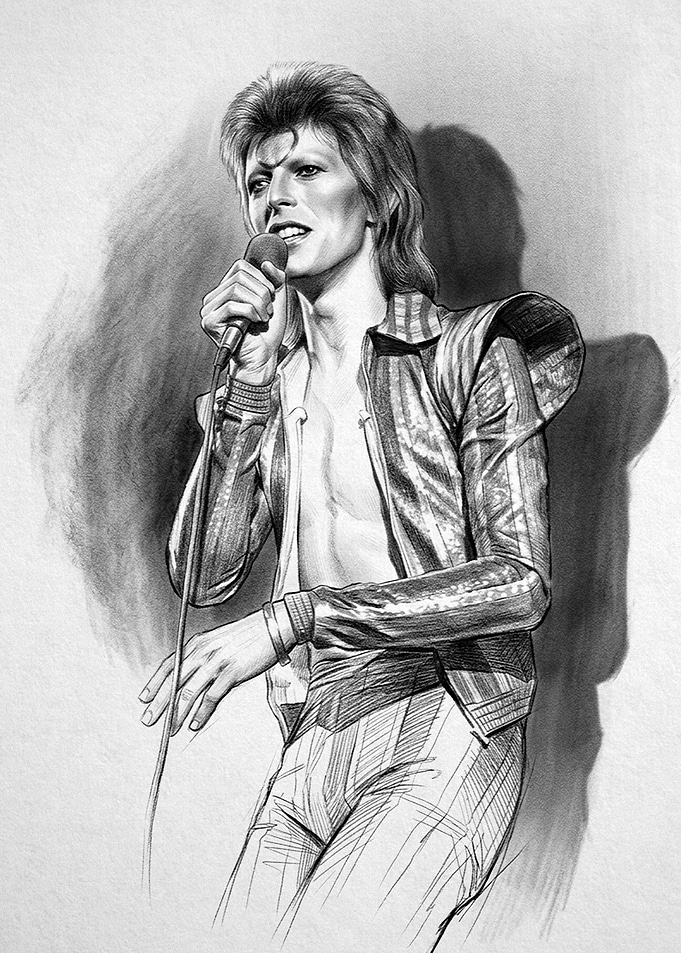David Bowie Performing Live