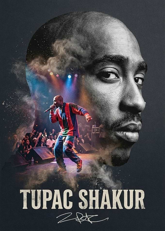 Tupac Shakur Concert Poster