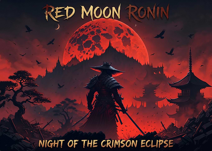 Red Moon Ronin Crimson Eclipse