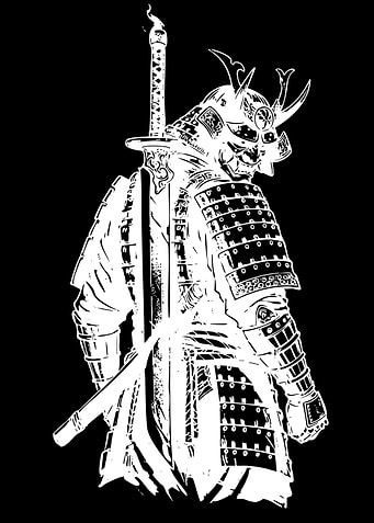 Samurai Warrior with Katana