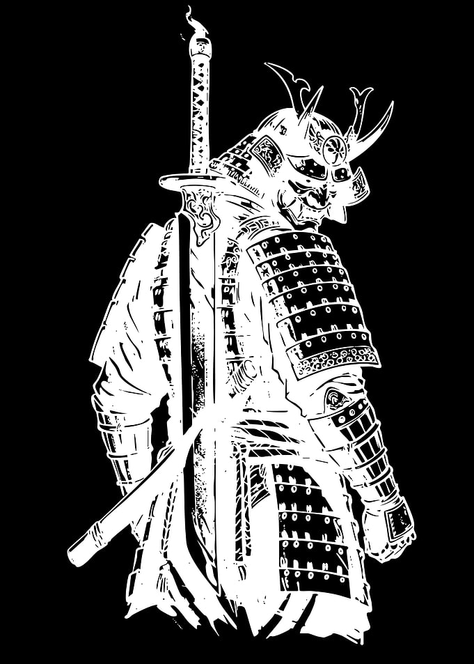 Samurai Warrior with Katana
