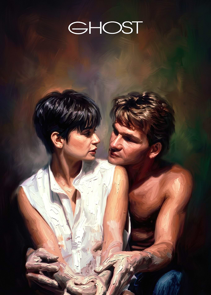 Ghost Movie Poster Painting