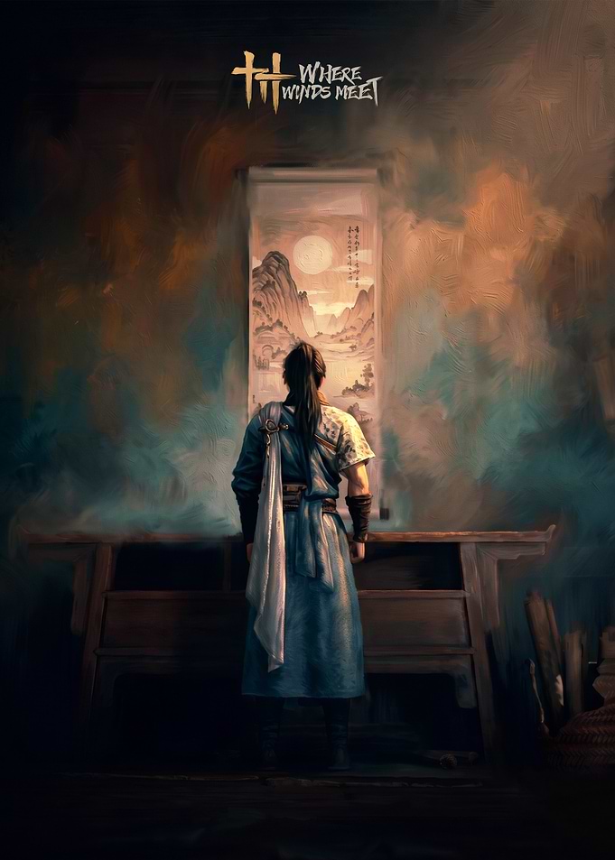 Warrior Gazing at Scroll