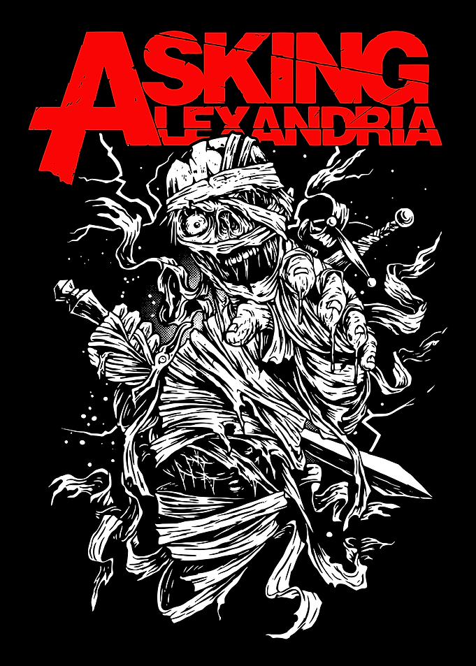 Asking Alexandria Mummy Band Logo